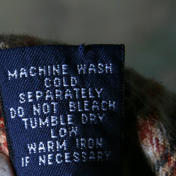 Gap Boys Flannel Button Down Shirt Rust Khaki Brown Ivory 2 Pocket Cozy Soft - Picture 4 of 5